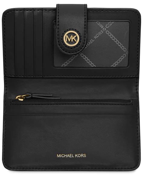 michael michael kors charm medium tab wallet